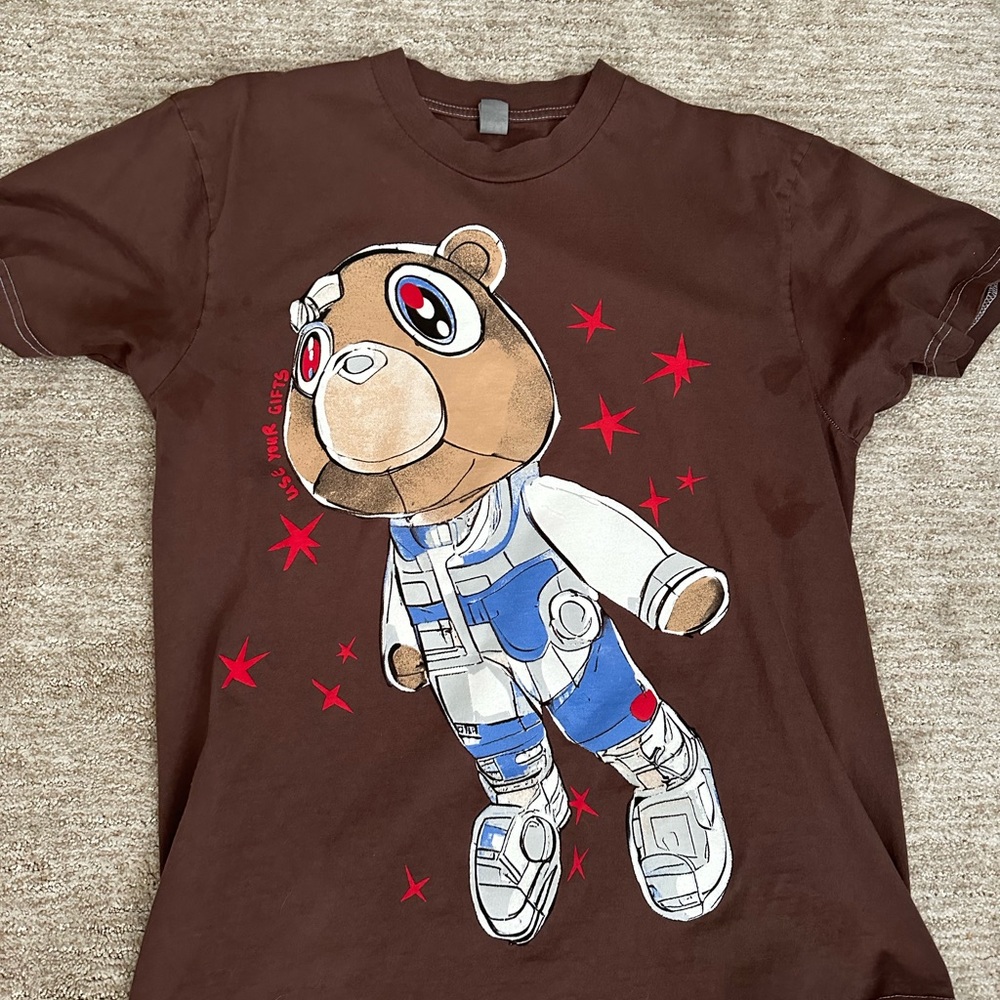 kanye graduation bear t-shirt